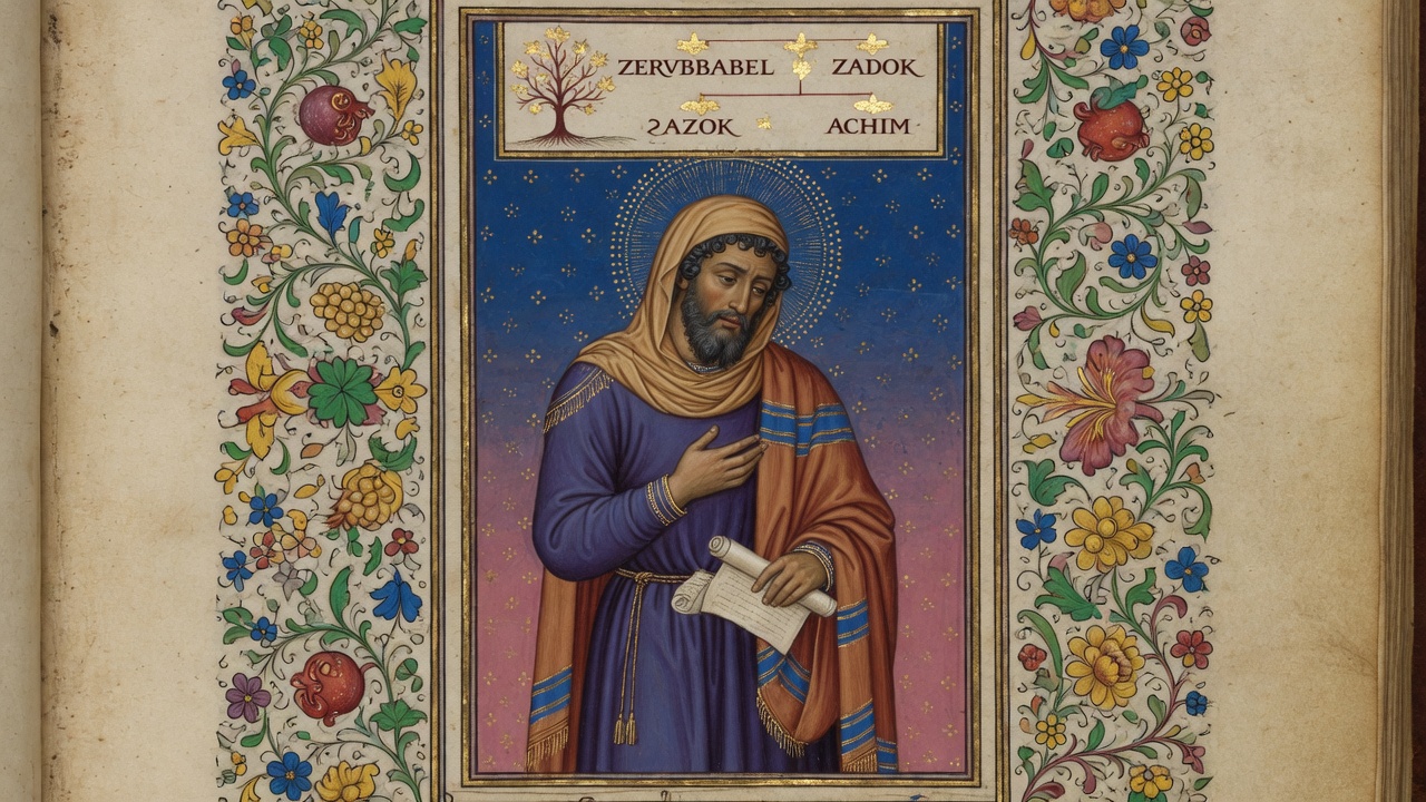 Portrait of Zadok