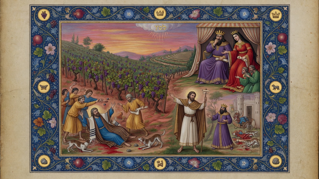 Illustration of Naboth's Vineyard