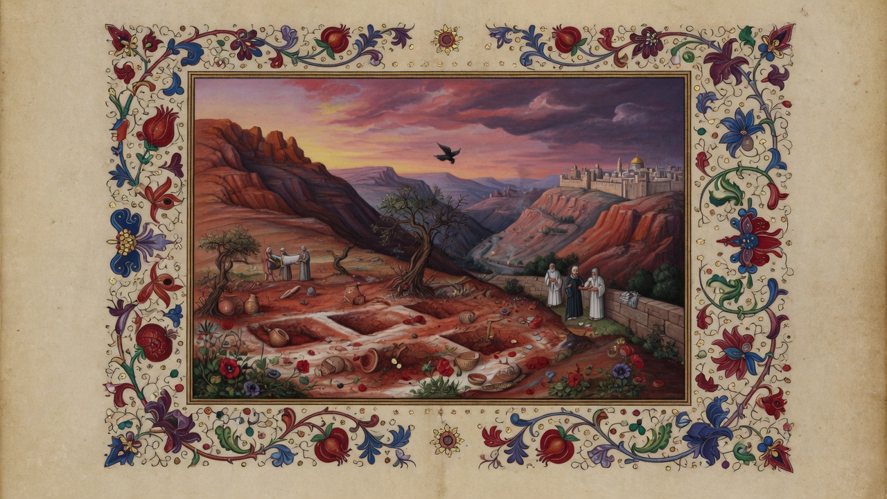 Illustration of Akeldama (Field of Blood)