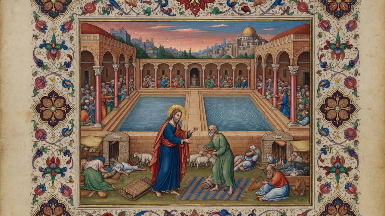 Illustration of Pool of Bethesda