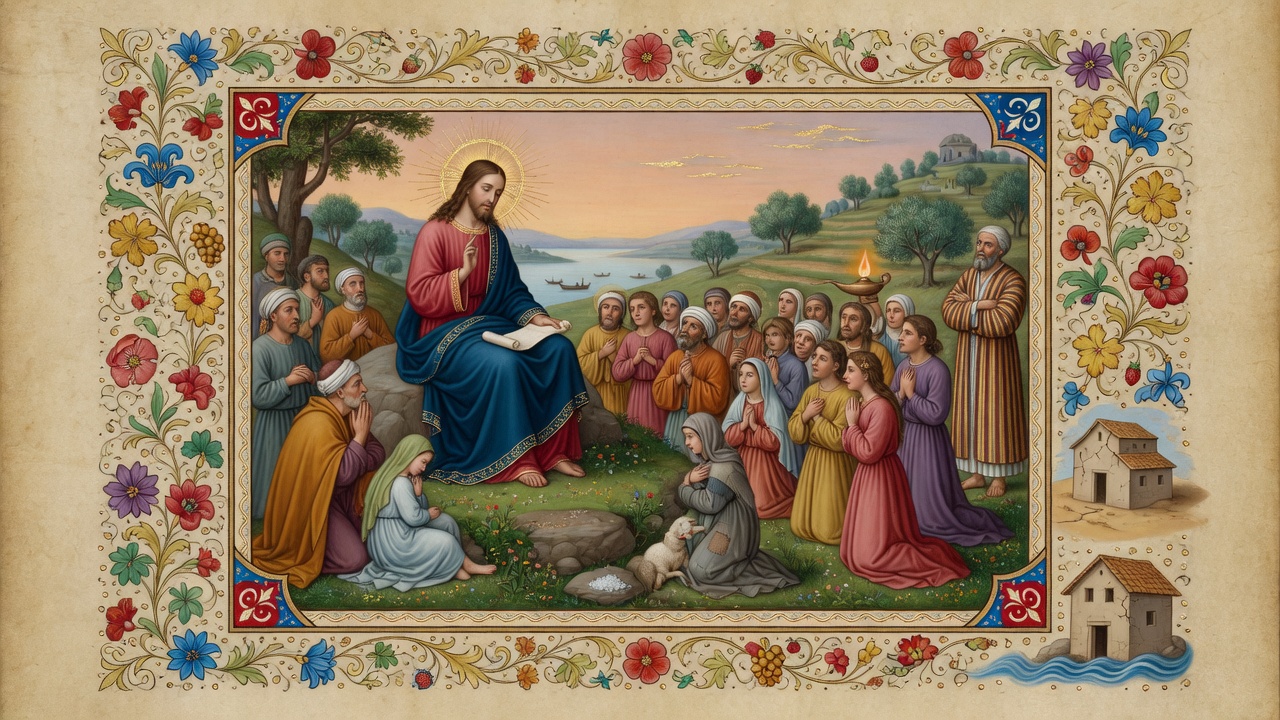 Illustration of The Sermon on the Mount